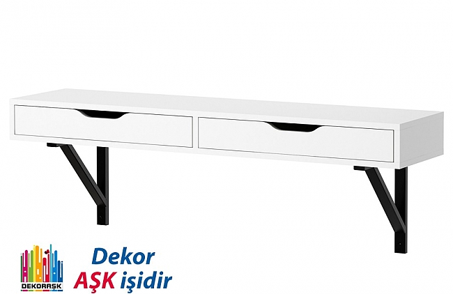 Ikea Çekmeceli Duvar Raf Tasarımları