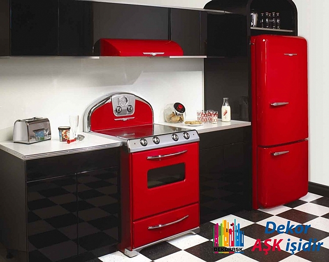 Mutfak Dekorasyonun Renkleri En Güzel Mutfak Dekorasyonları