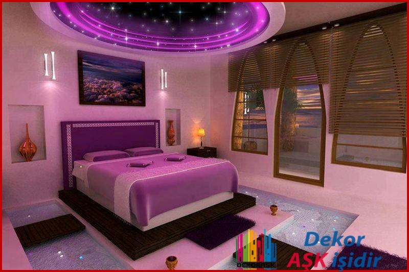 Dekorask.net Yatak Odası Dekorasyonu Örnekleri