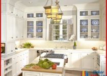 U mutfaklar için Mutfak dolabı tasarımları